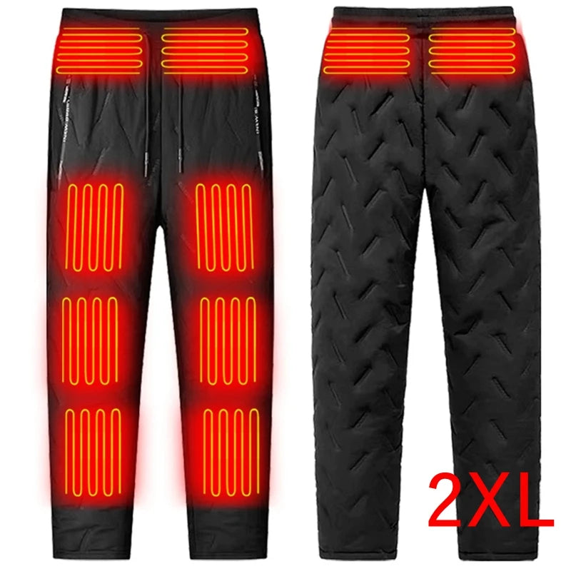 Unisex Heated Pants Electric 10 Zones (Battery Not Included)