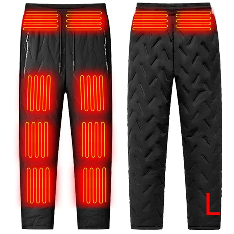Unisex Heated Pants Electric 10 Zones (Battery Not Included)