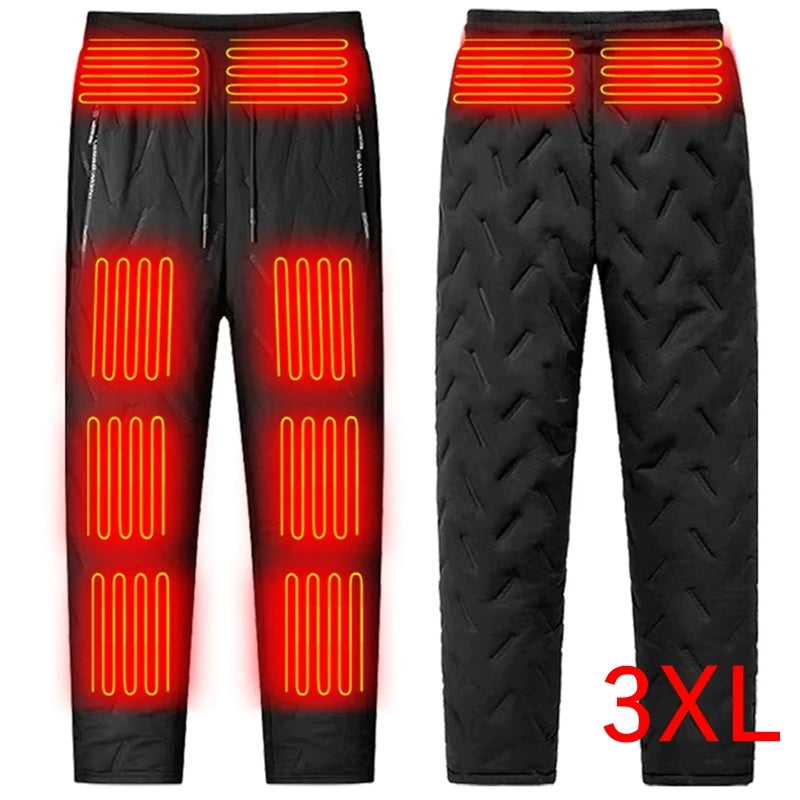 Unisex Heated Pants Electric 10 Zones (Battery Not Included)