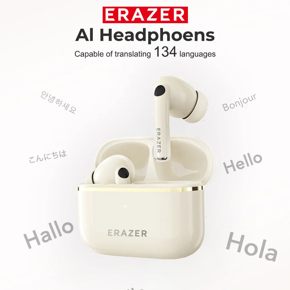AI Translator Earbuds Bluetooth Earphones Game Wireless Headphones