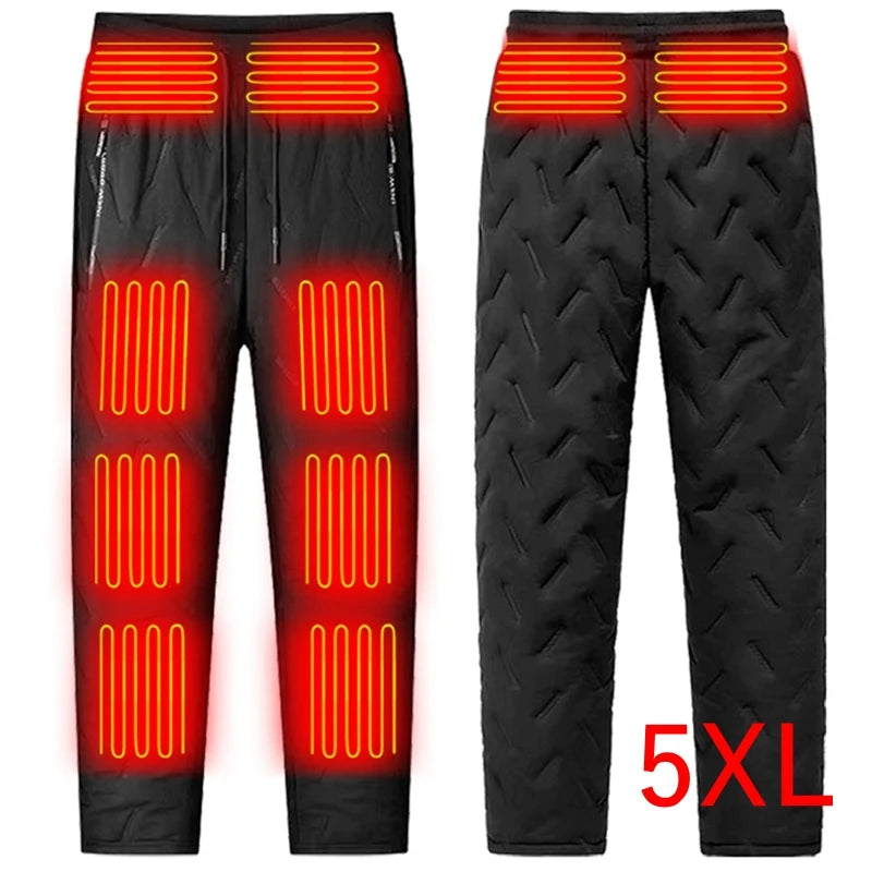Unisex Heated Pants Electric 10 Zones (Battery Not Included)
