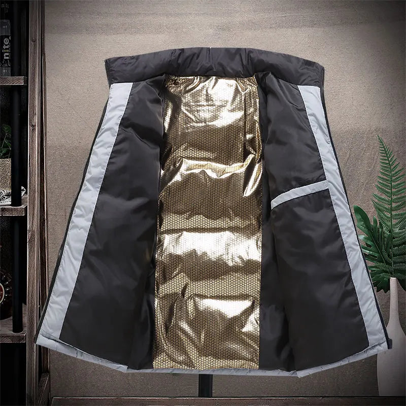 Unisex Winter 6 Zone Heated Jacket Waterproof (Not Included The Power Bank)